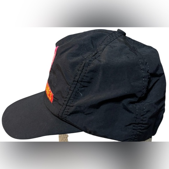 Vintage 1989 The Rolling Stones Budweiser Steel Wheels Tour French Snapback Hat - Picture 6 of 8